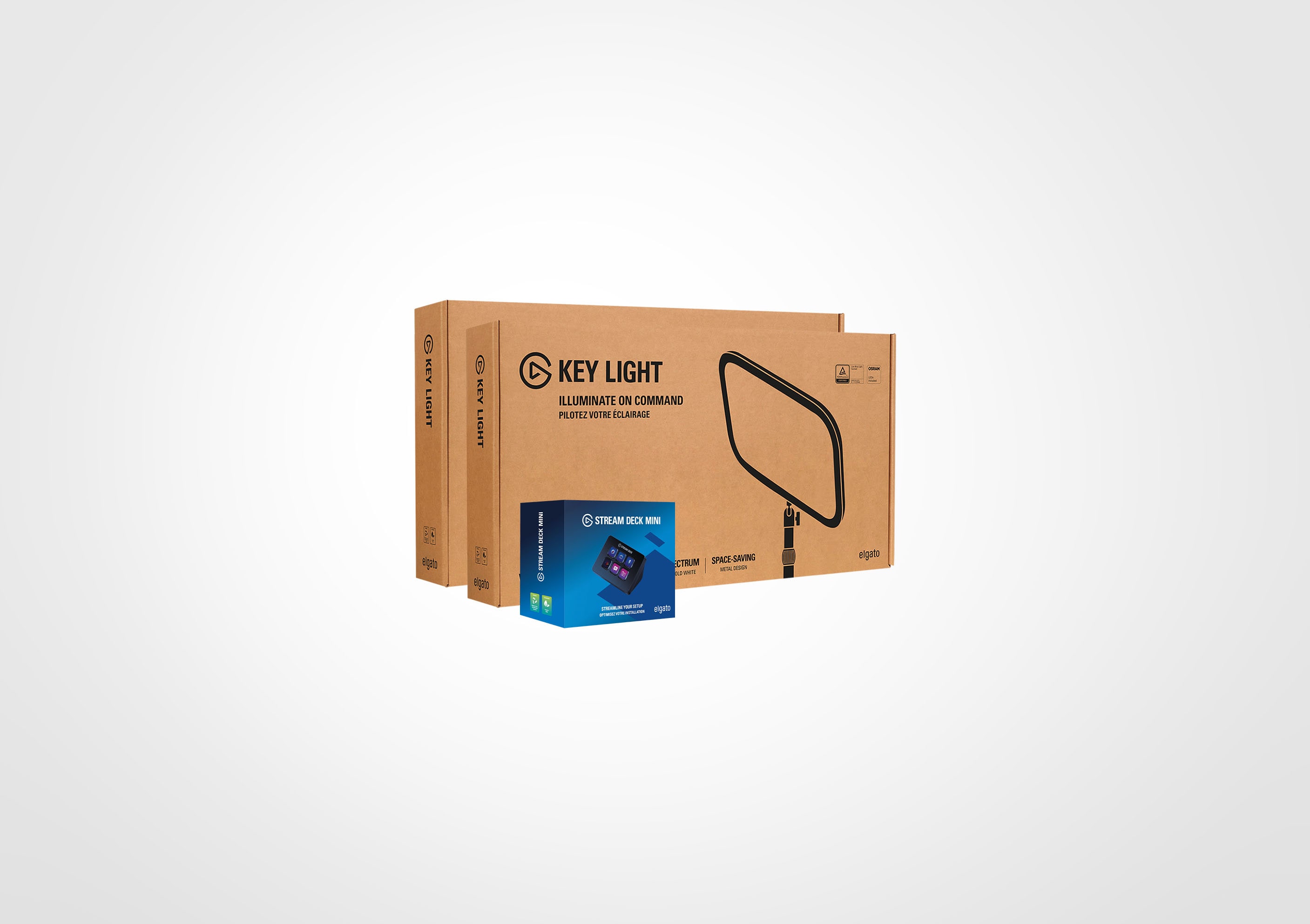 Key Light Duo Bundle - Mini | Elgato Key Light Duo Bundle - Mini | Elgato